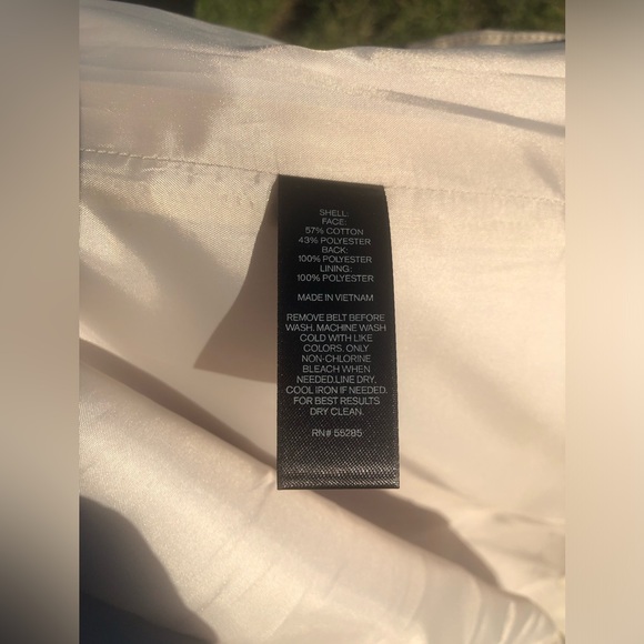 NWOT Express Women’s Belted Wrap/Trench/Jacket/Coat Lined - Picture 6 of 7